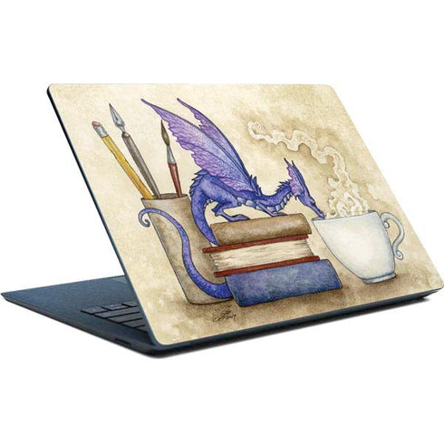 Amy Brown Whats in Here Coffee Dragon Surface Laptop Skin
